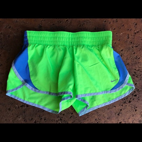 Nike Pants - Nike DriFit Running Short Bright Neon Bikini Pants